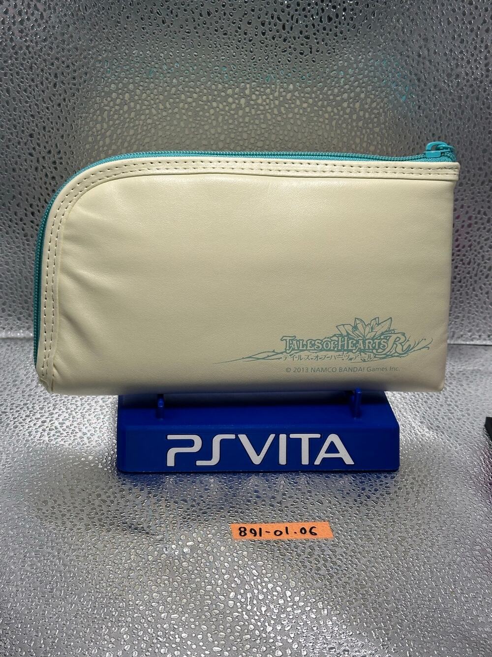 Tales of Hearts R PS Vita Carrying Case Pouch Official Bandai Namco White Japan